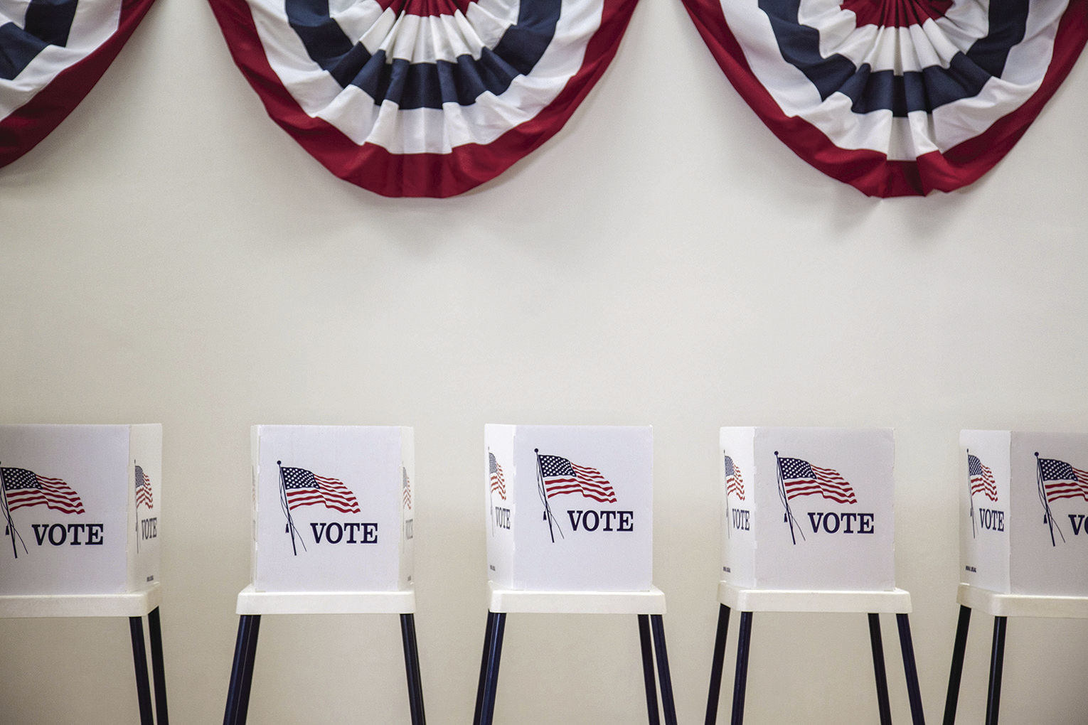 Election voting booths
